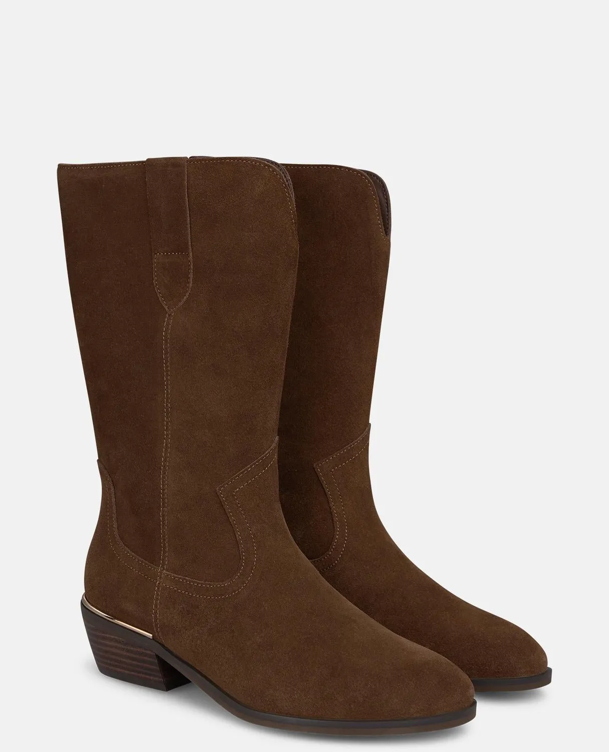 Alma en Pena I2652750C bottes camel daim zip