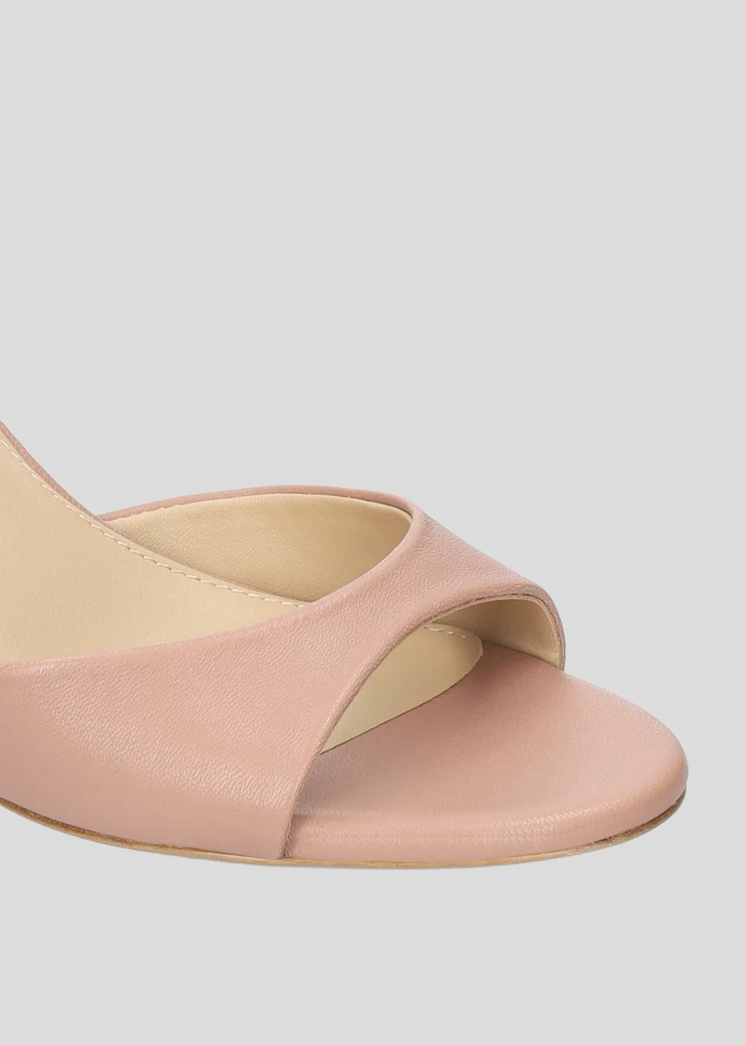 Lola Cruz Brandi Sandal 65 sandales nude talon 6,5 cm