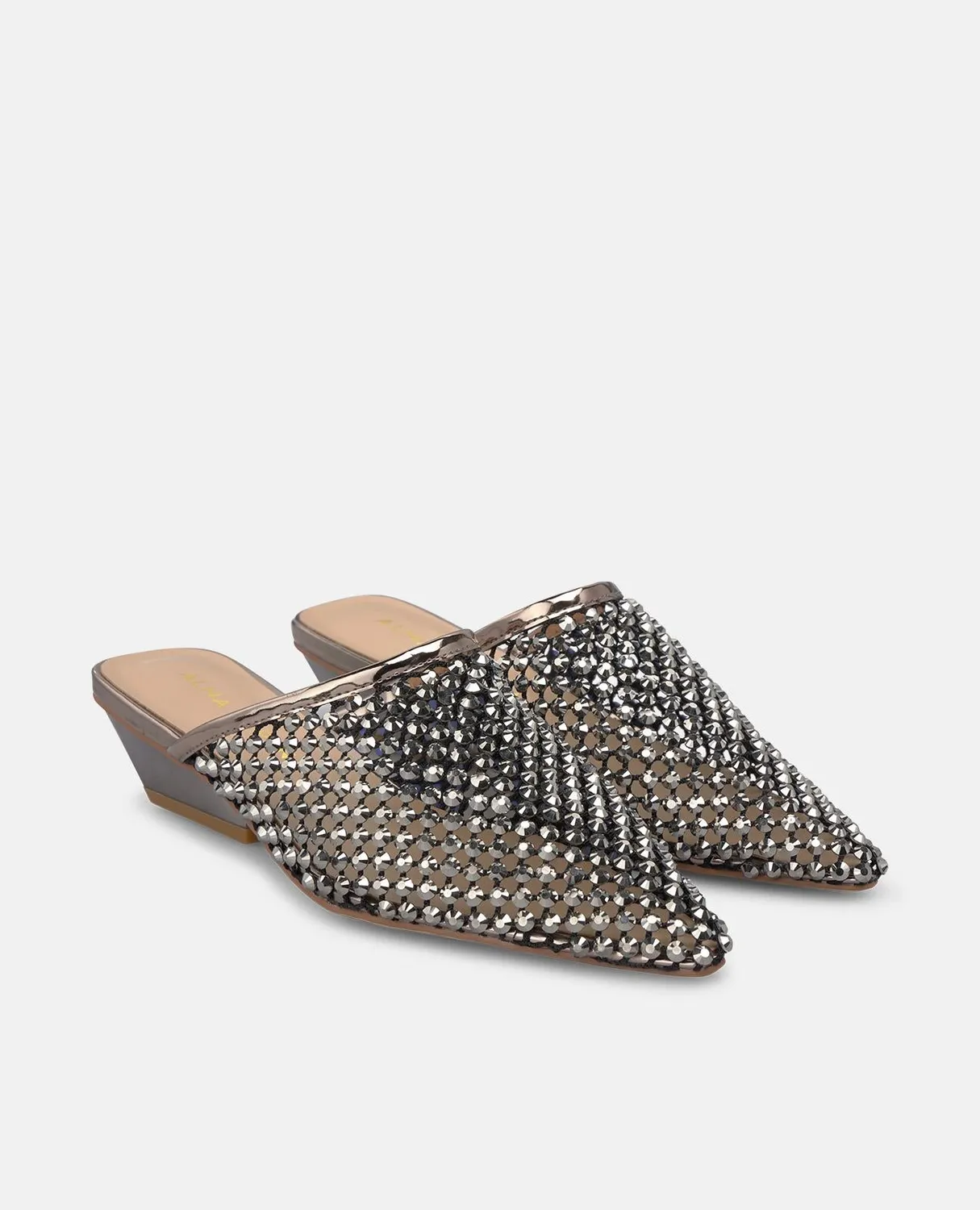 Alma en Pena V260756 mules argenté talon 5 cm