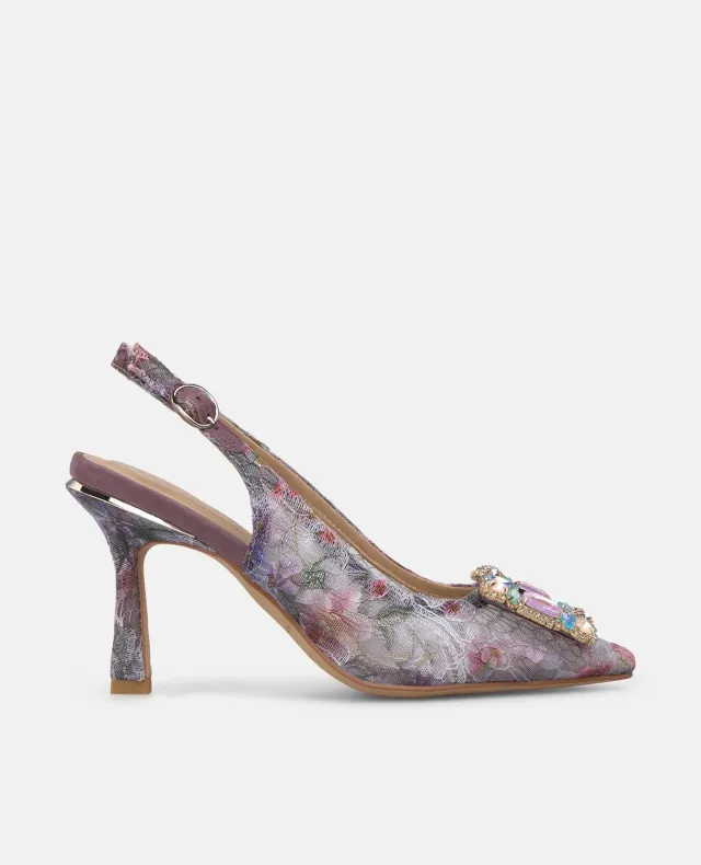 Alma en Pena V262000 escarpins violet talon 9 cm