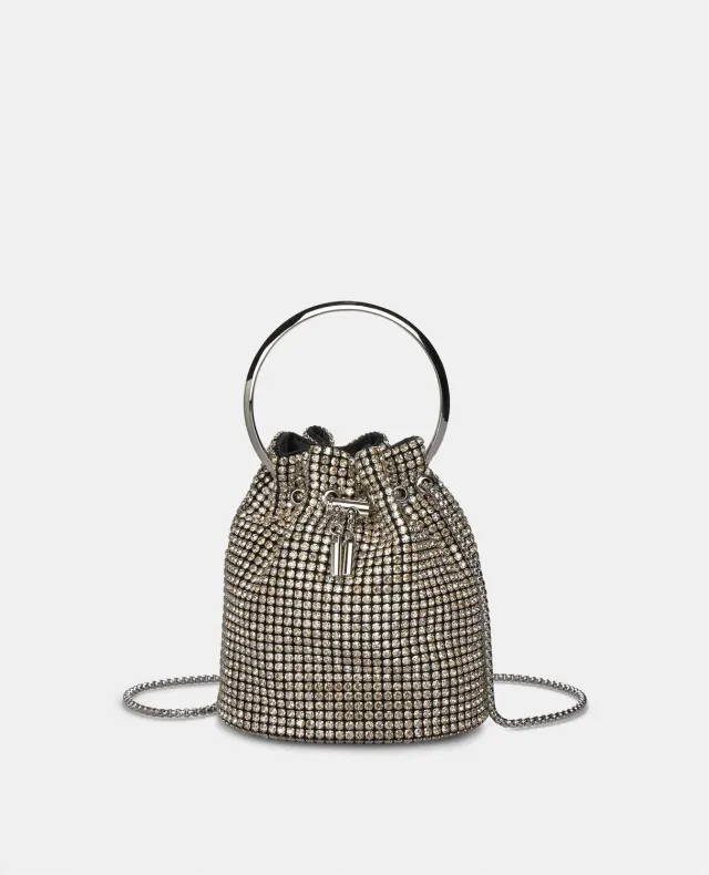 Alma en Pena V25BG6101 sac de soirée doré strass