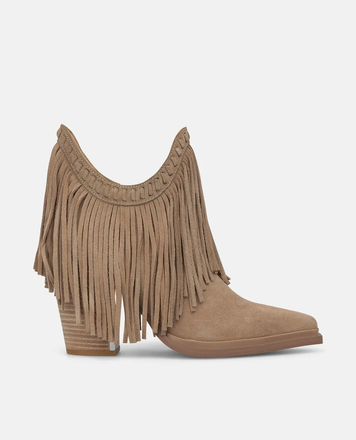Alma en Pena I260786C bottines vison cuir talon 8,5 cm