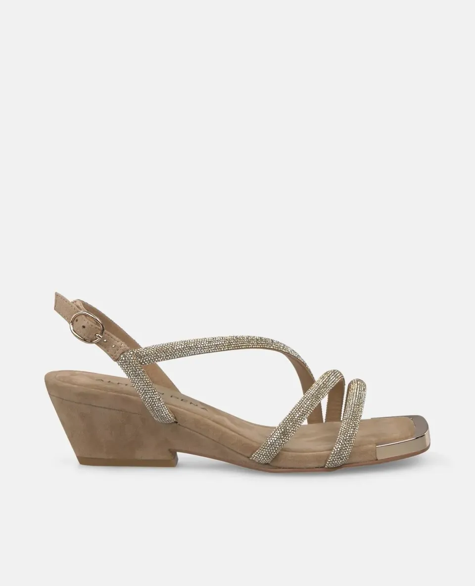 Alma en Pena V260783 sandales sable talon 6 cm