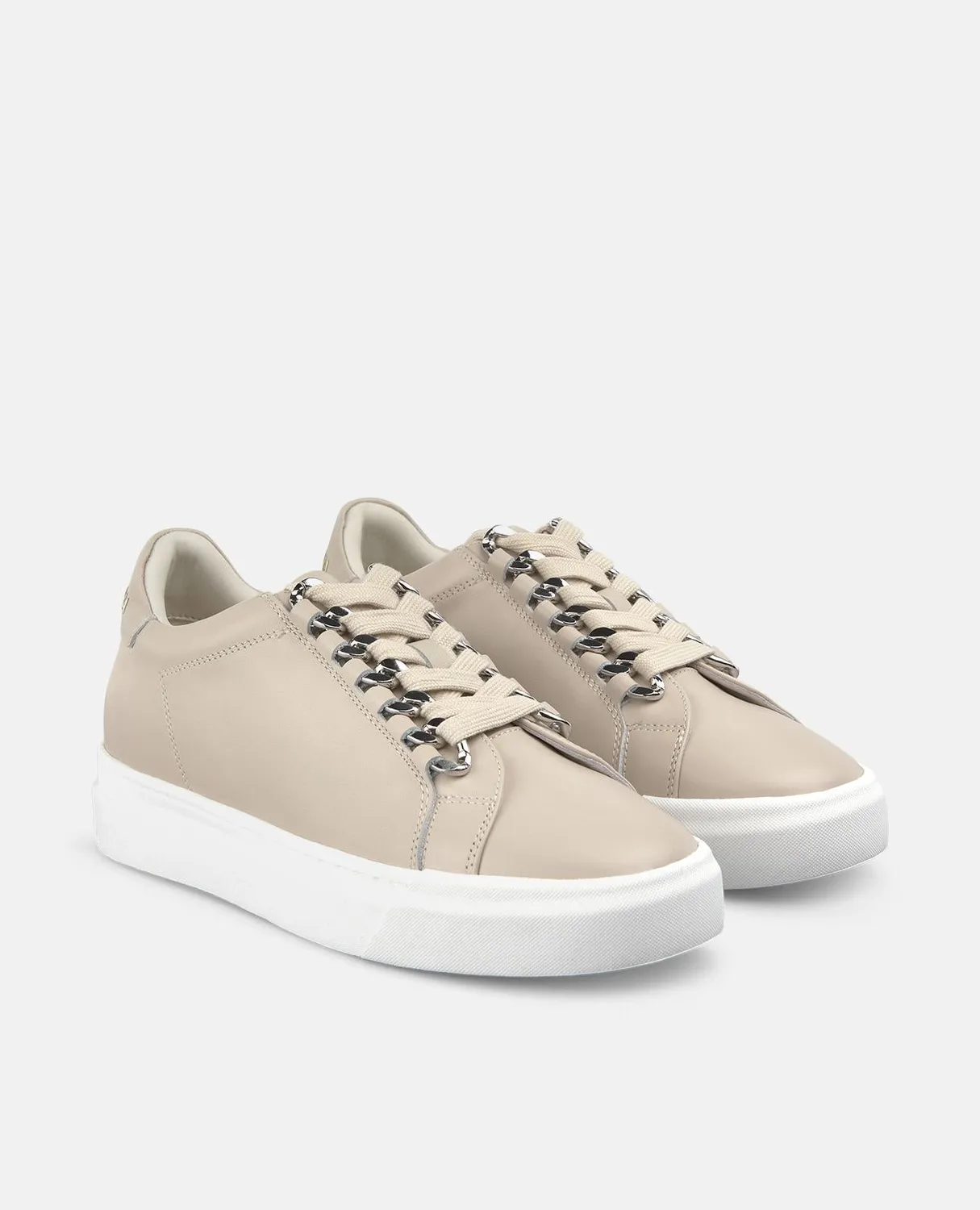 Alma en Pena V260486 sneakers blanches cuir plateforme 3,5 cm