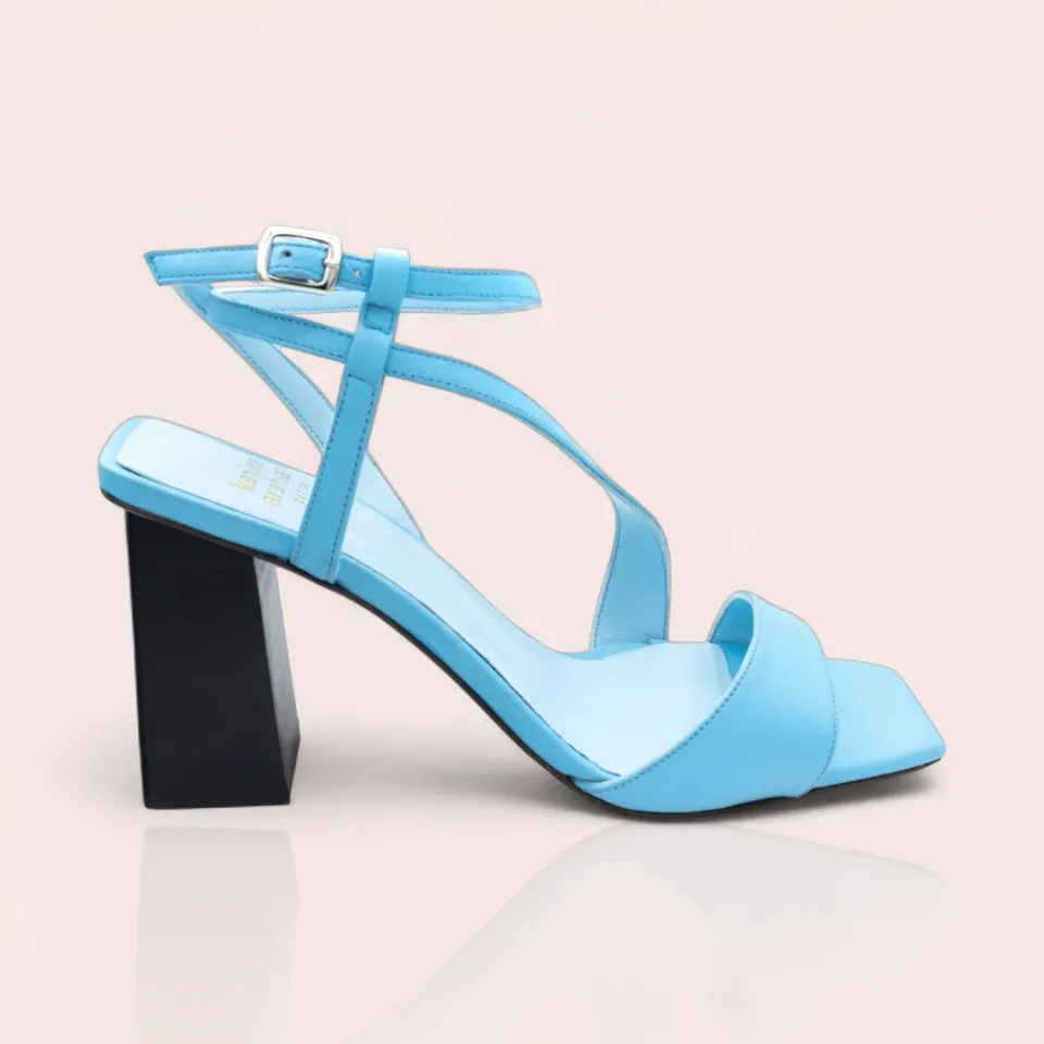 Karine Arabian California sandales cuir talon 80mm