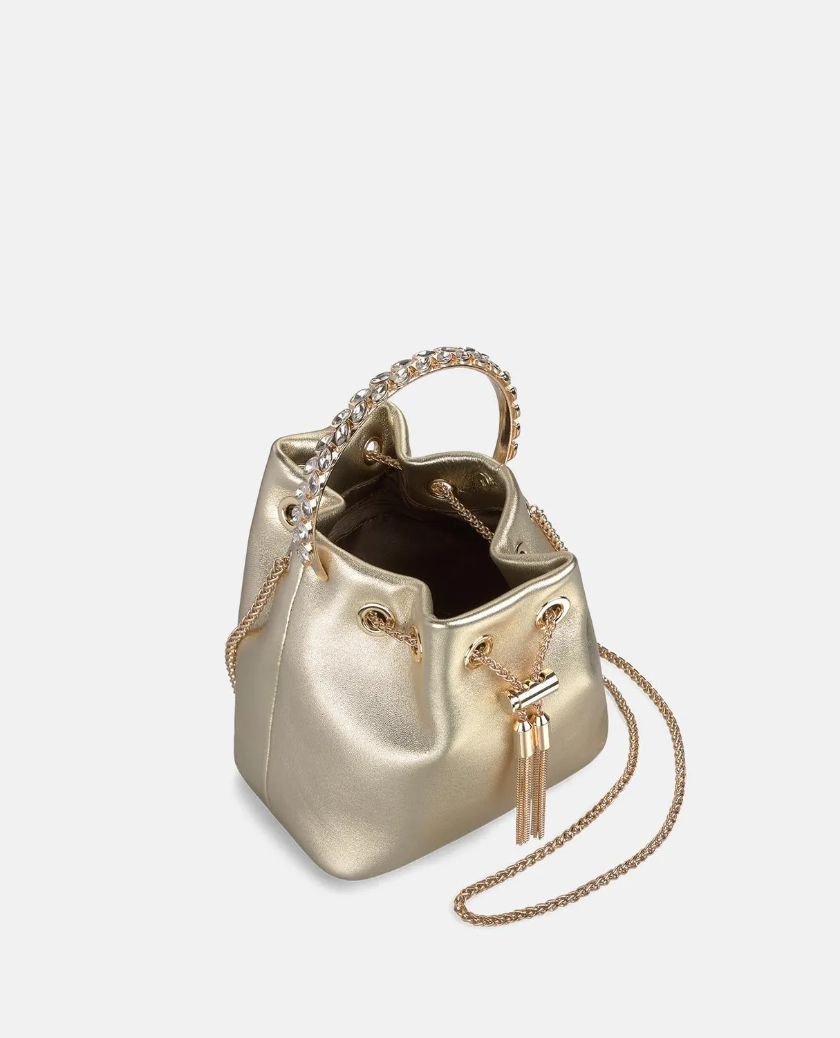 Alma en Pena V25BG6100 sac à main doré bandoulière