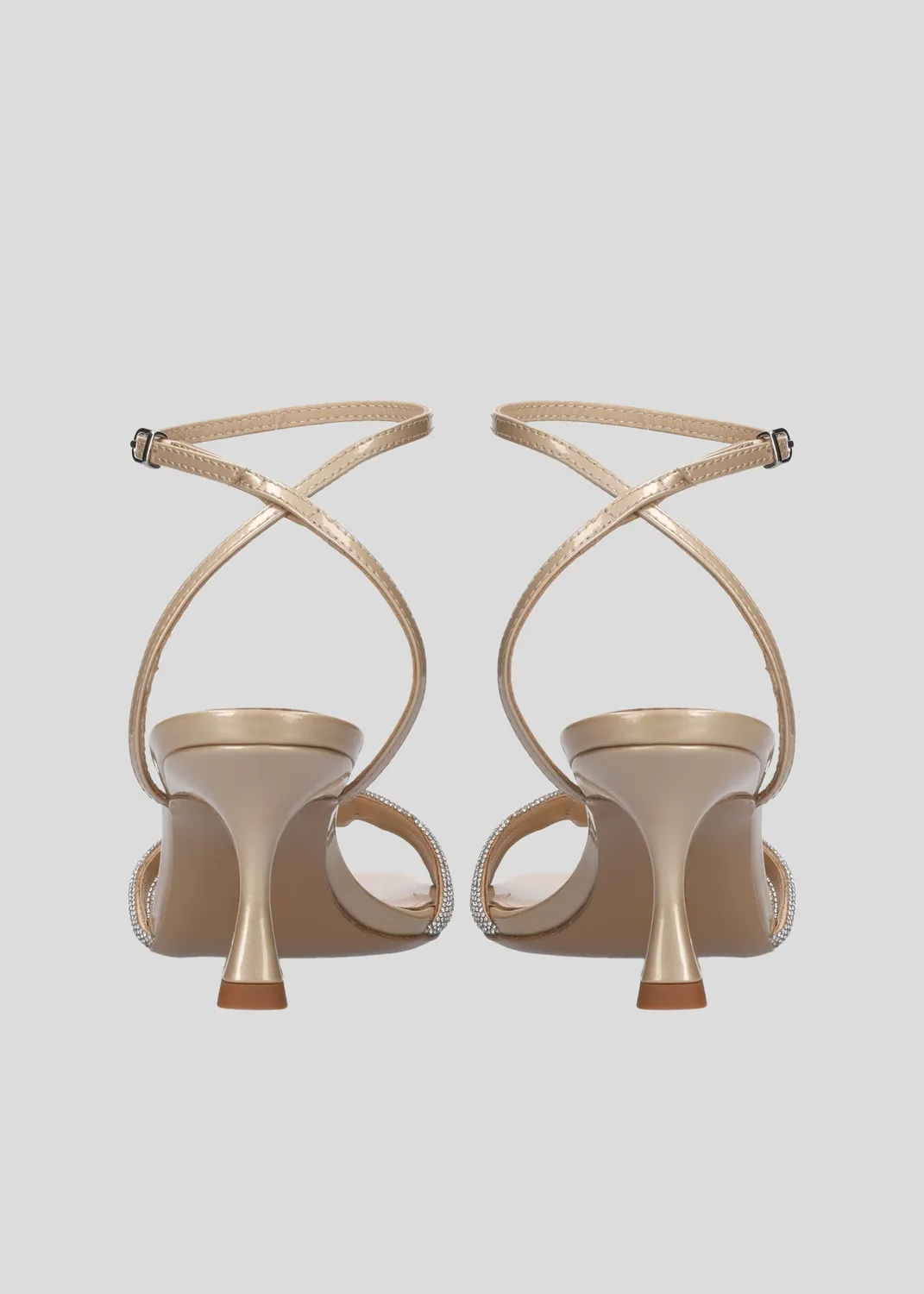 Lola Cruz Alice 55 sandales nude talon 5,5 cm