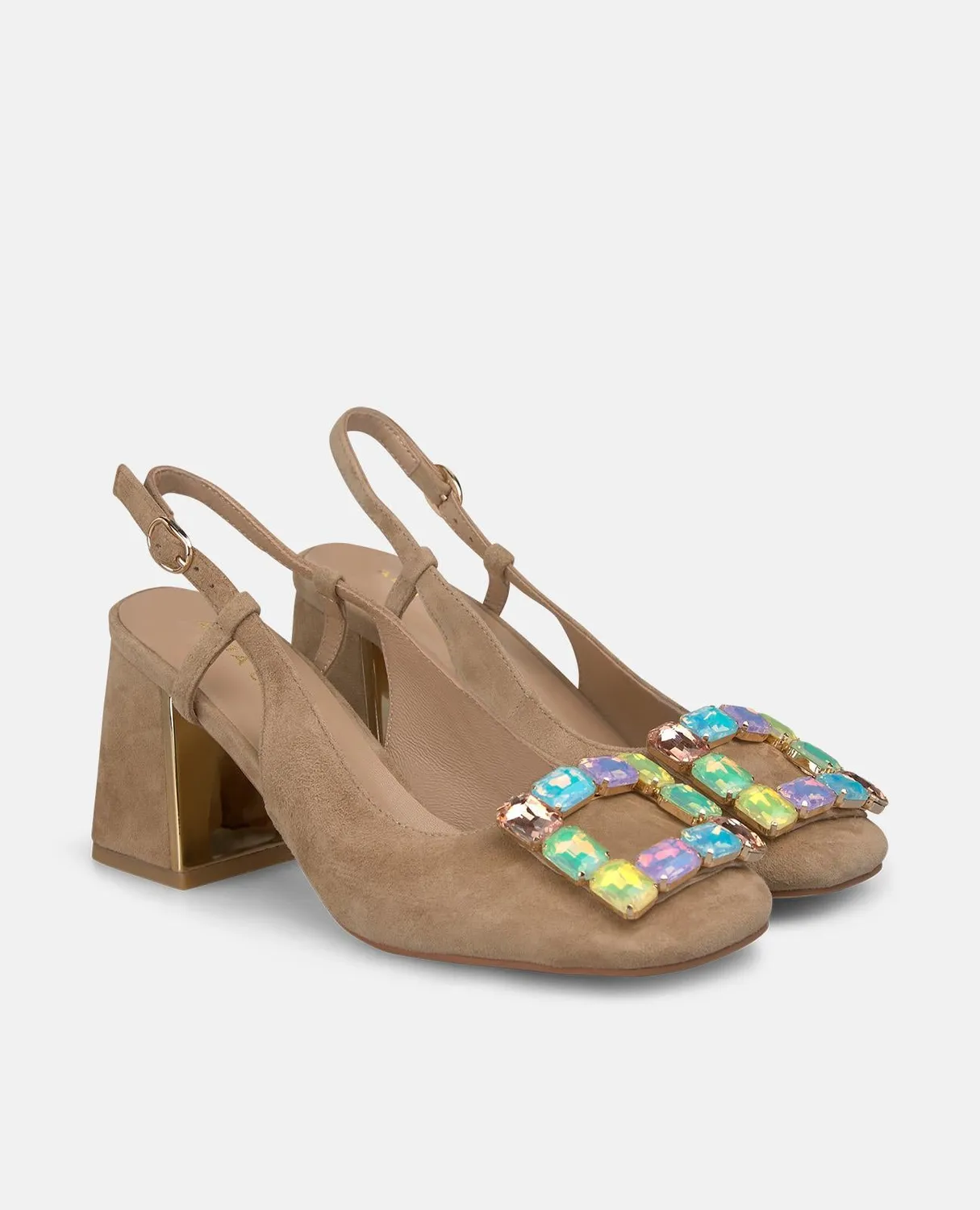 Alma en Pena V261501 escarpins slingback sable talon 7cm