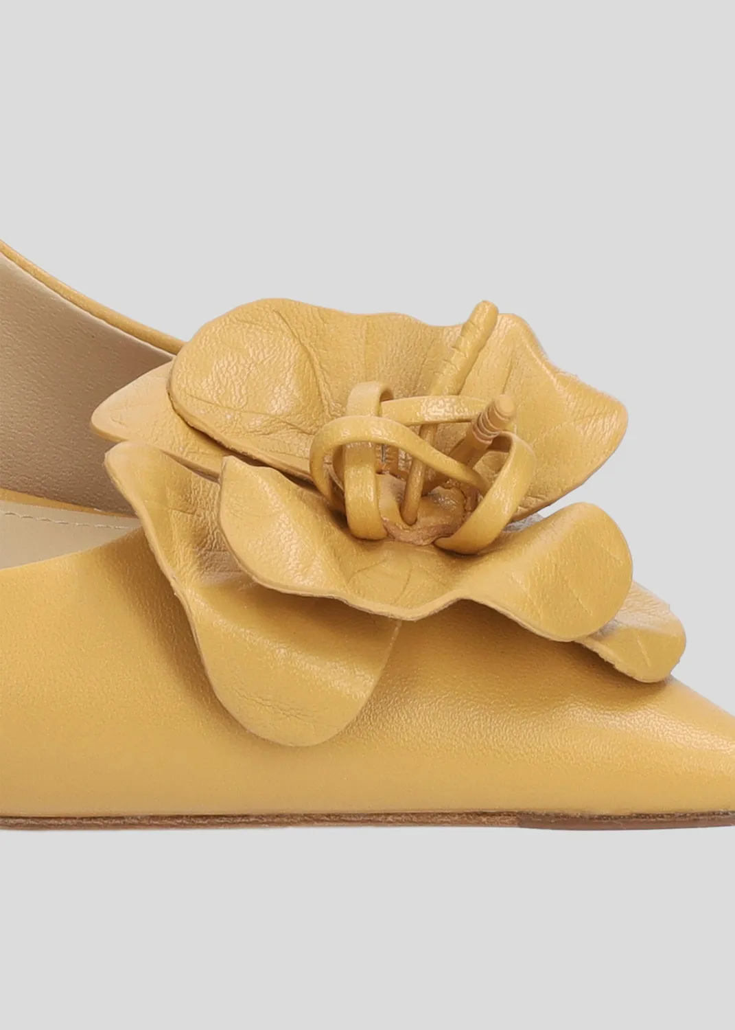 Lola Cruz Tulipa 55 escarpins camel talon 5,5 cm