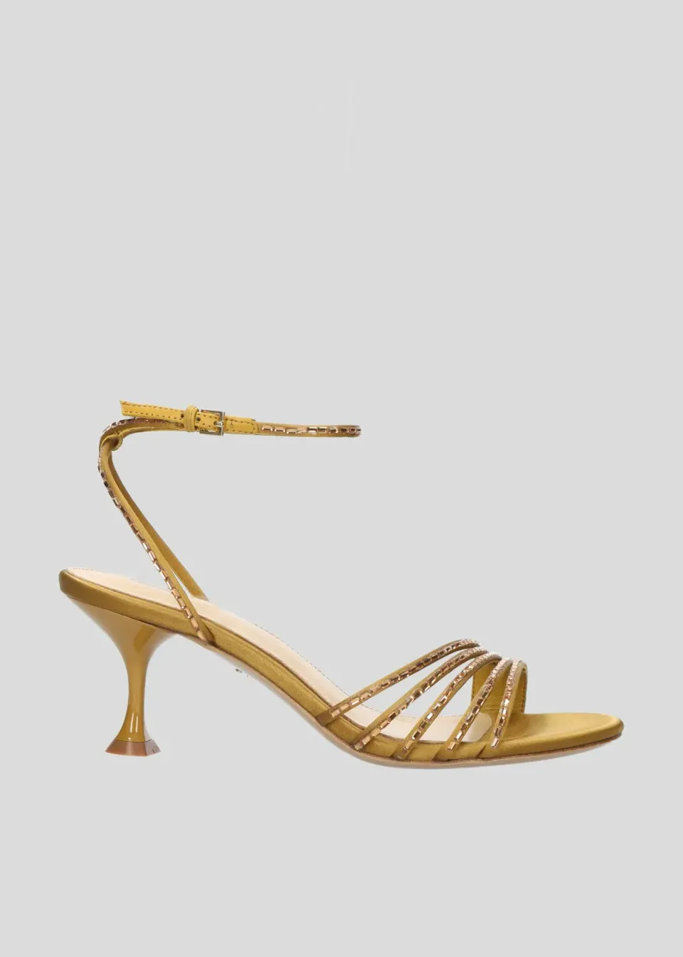 Lola Cruz Emma Sandal 65 sandales talon moutarde