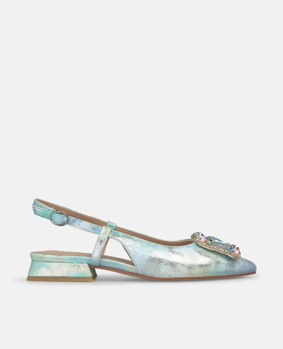 Alma en Pena V261006 slingback bleu talon 2 cm