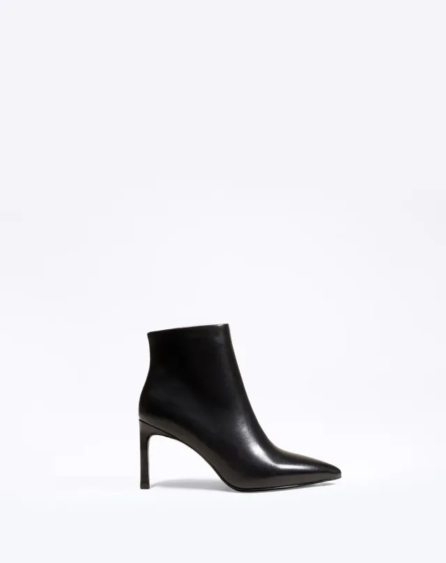 Mi/Mai Noura Black Calf bottines noir veau 8 cm
