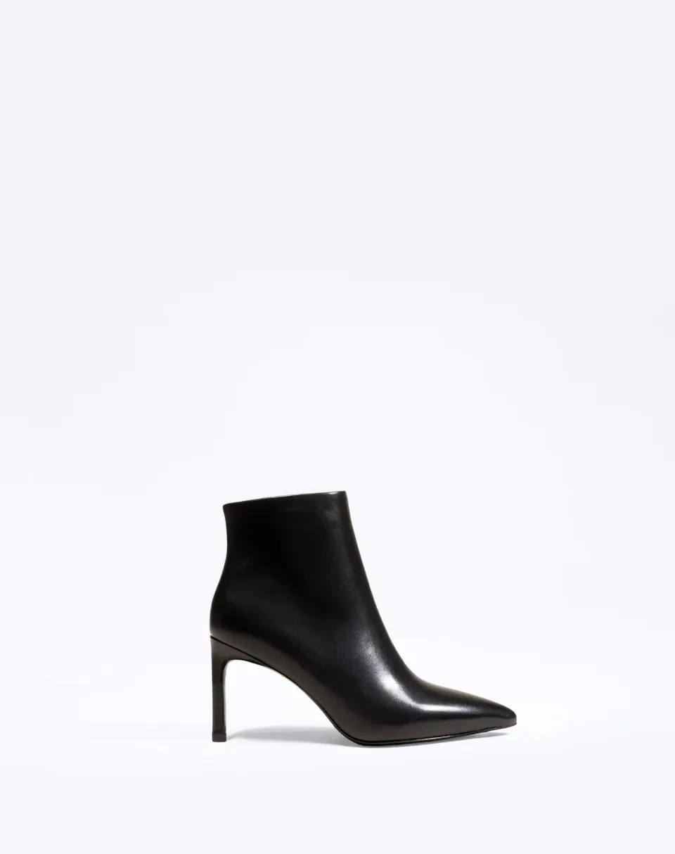 Mi/Mai Noura Black Calf bottines noir veau 8 cm