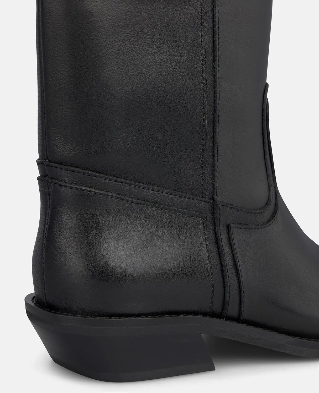 Alma en Pena I260580 bottes cuir noir cowboy