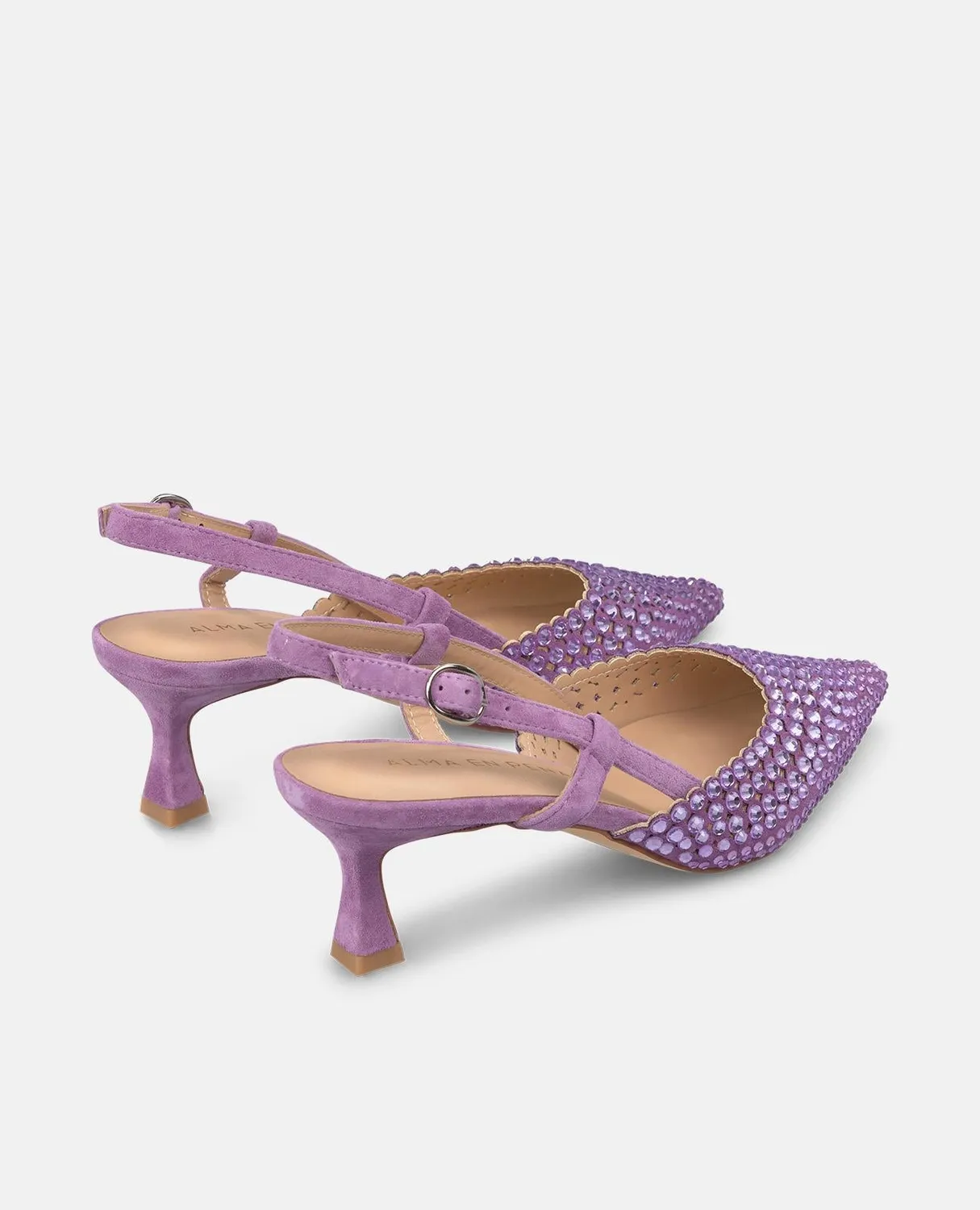 Alma en Pena V250662 escarpins violets 6 cm