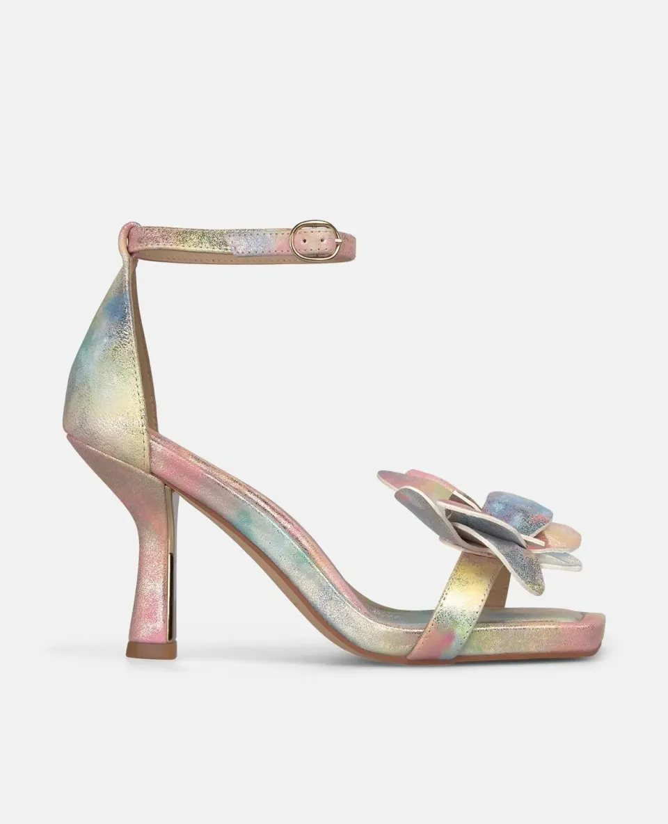 Alma en Pena V264003 sandales rose fleur talon 9 cm