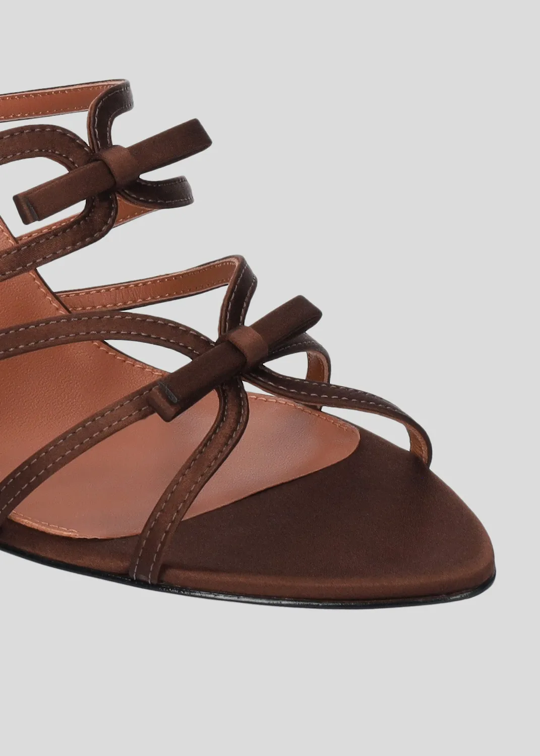 Lola Cruz Sabrina 65 sandales talon marron