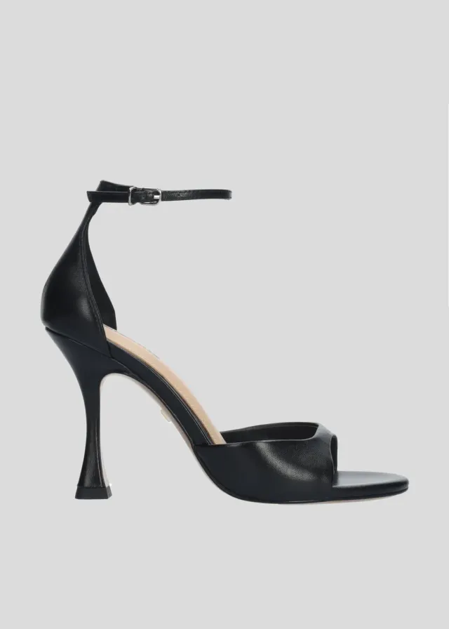 Lola Cruz Kumala 95 sandales noires 9,5 cm