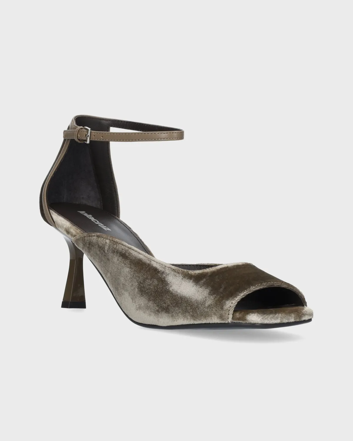 Lola Cruz Qelina 70 sandales à talon truffe cuir