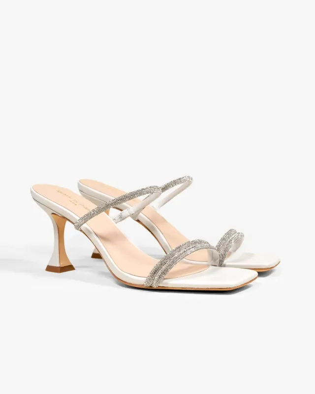 Mi/Mai Tokyo White sandales talon blanc mariage