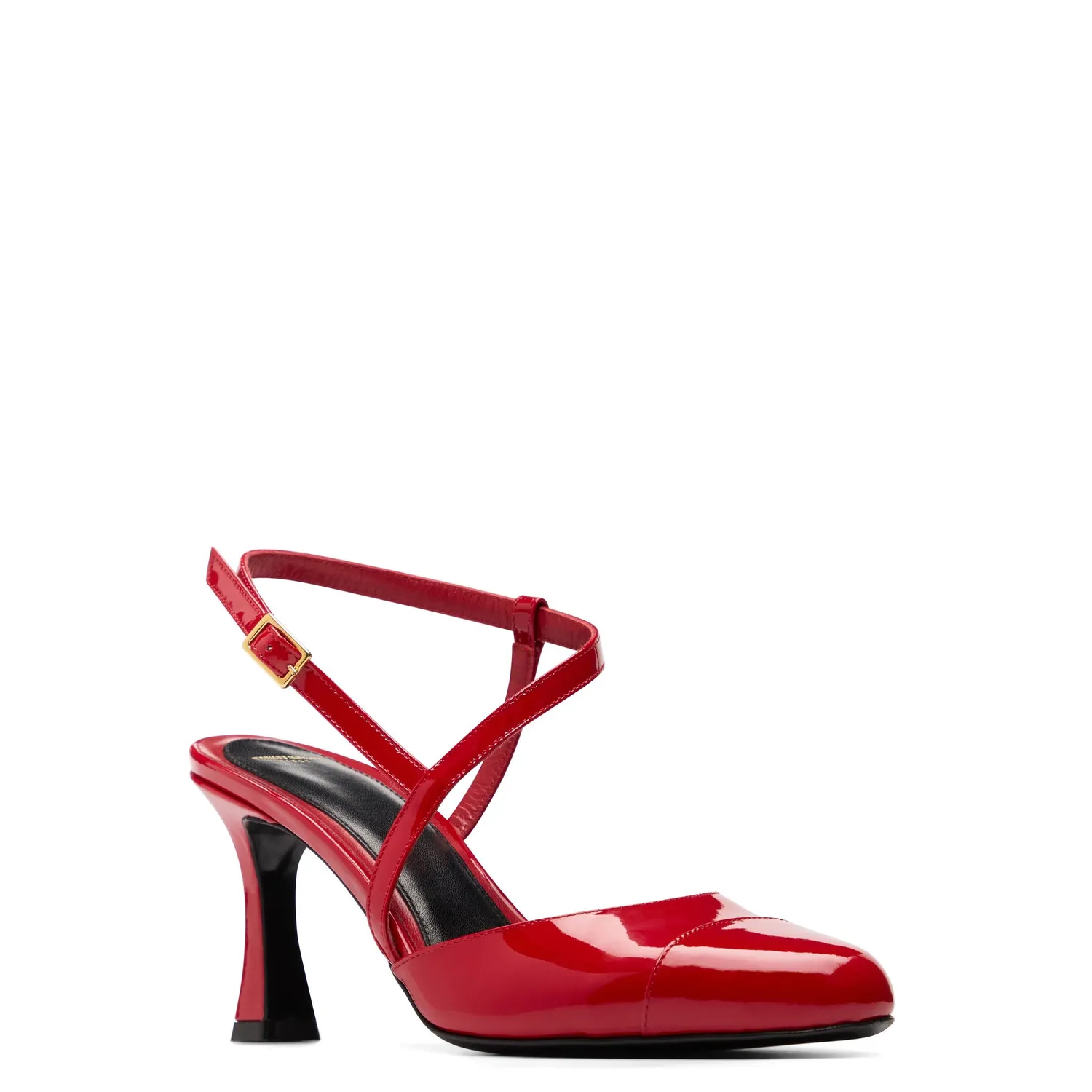 Maison Ernest Ariane 75 escarpins rouge vernis