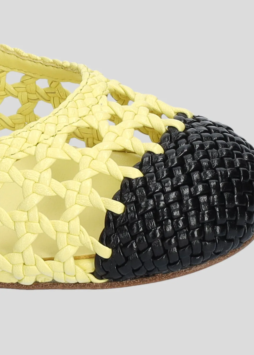 Lola Cruz Brie ballerines jaunes