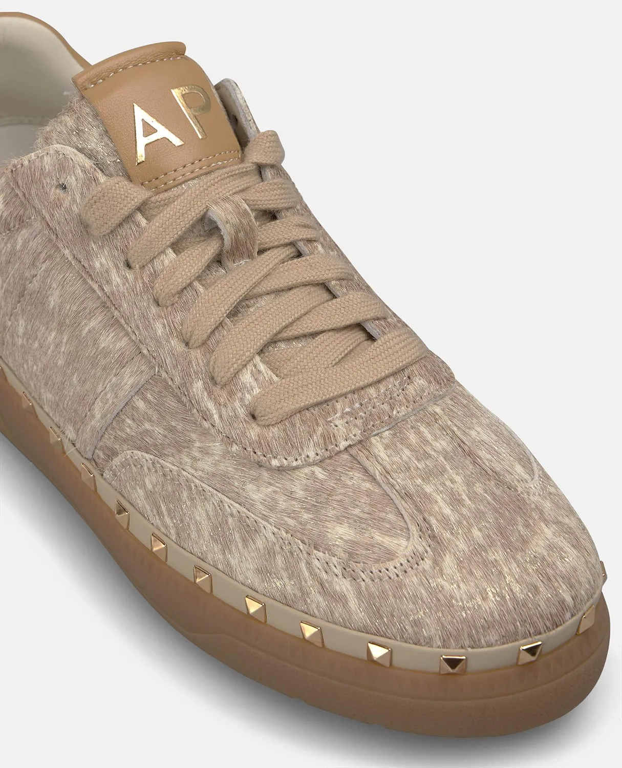 Alma en Pena I261108 sneakers beige poil cuir