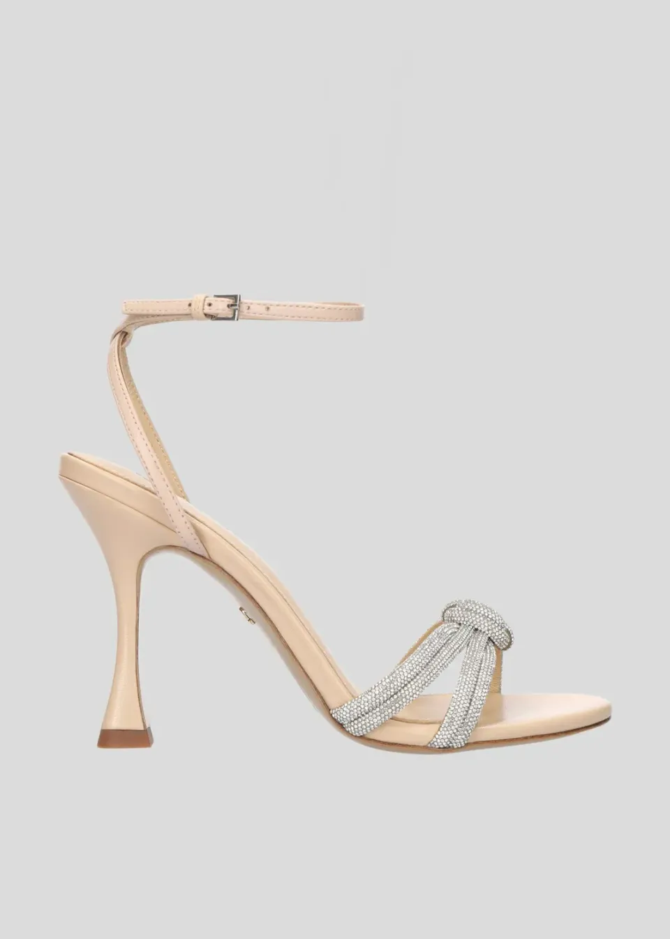 Lola Cruz Alice Sandal 95 sandales beige talon 9,5 cm