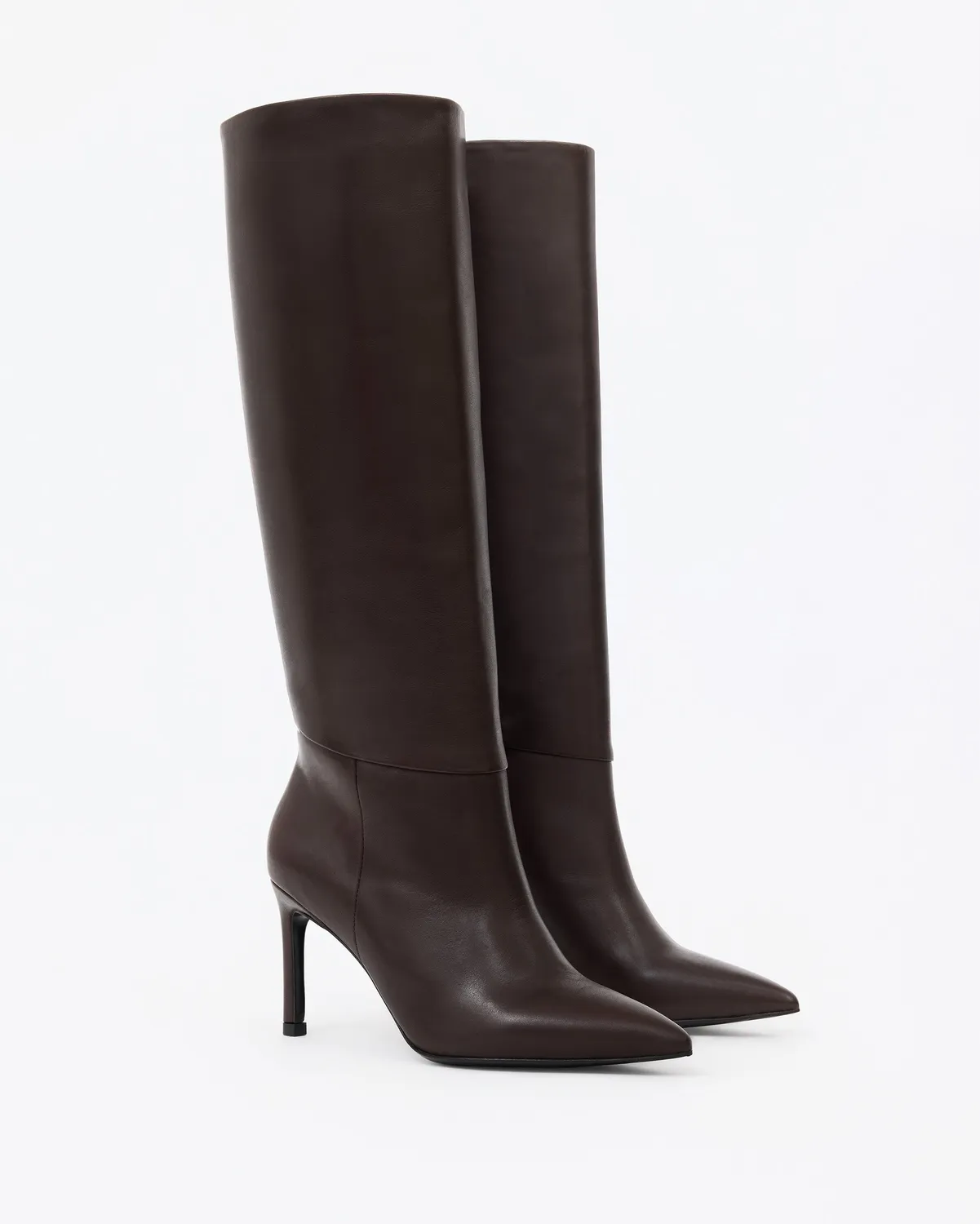 Mi/Mai Coco Chocolate Calf bottes chocolat cuir