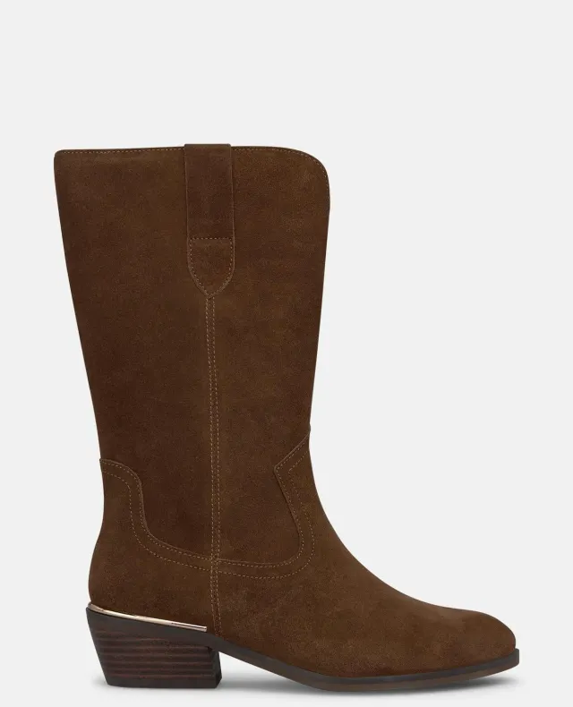 Alma en Pena I2652750C bottes camel daim zip