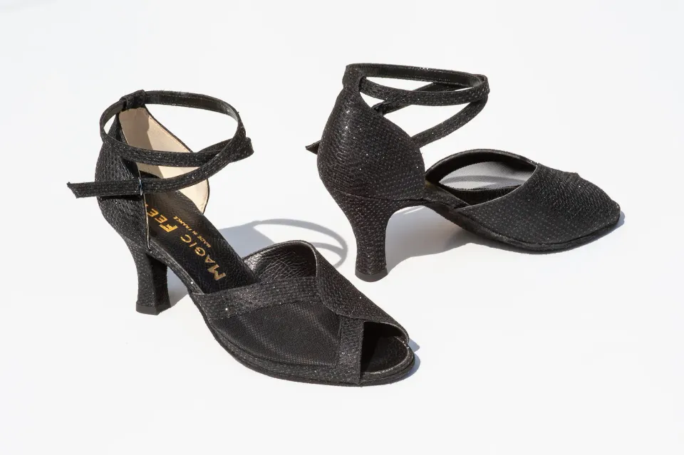 Magic Feet Olivia chaussures danse latine cuir