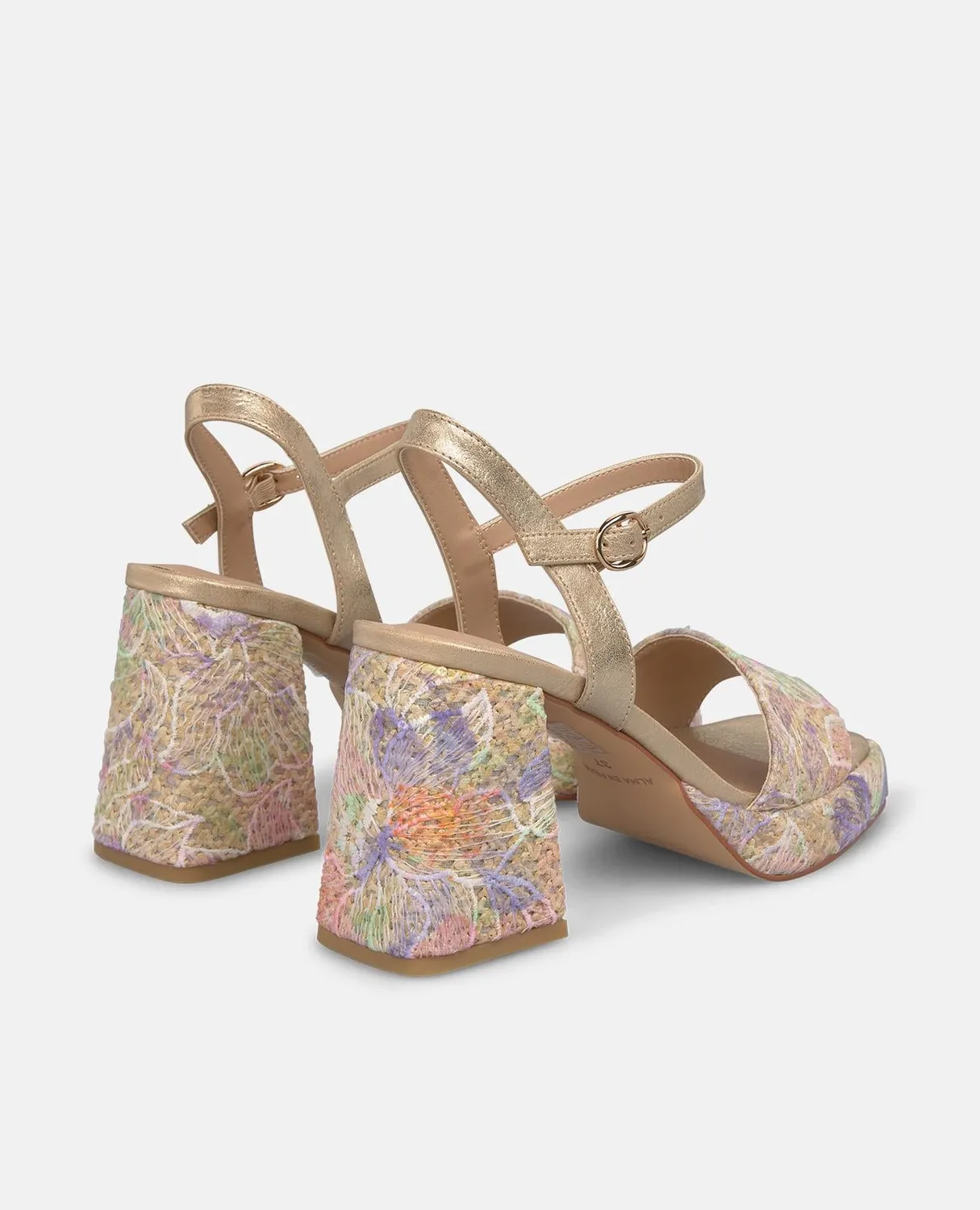 Alma en Pena V2650300 sandales violettes talon 9cm