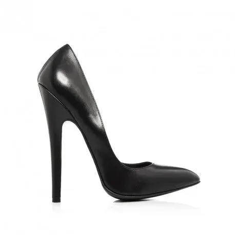 Maison Ernest Élysée 140 escarpins cuir noir mat