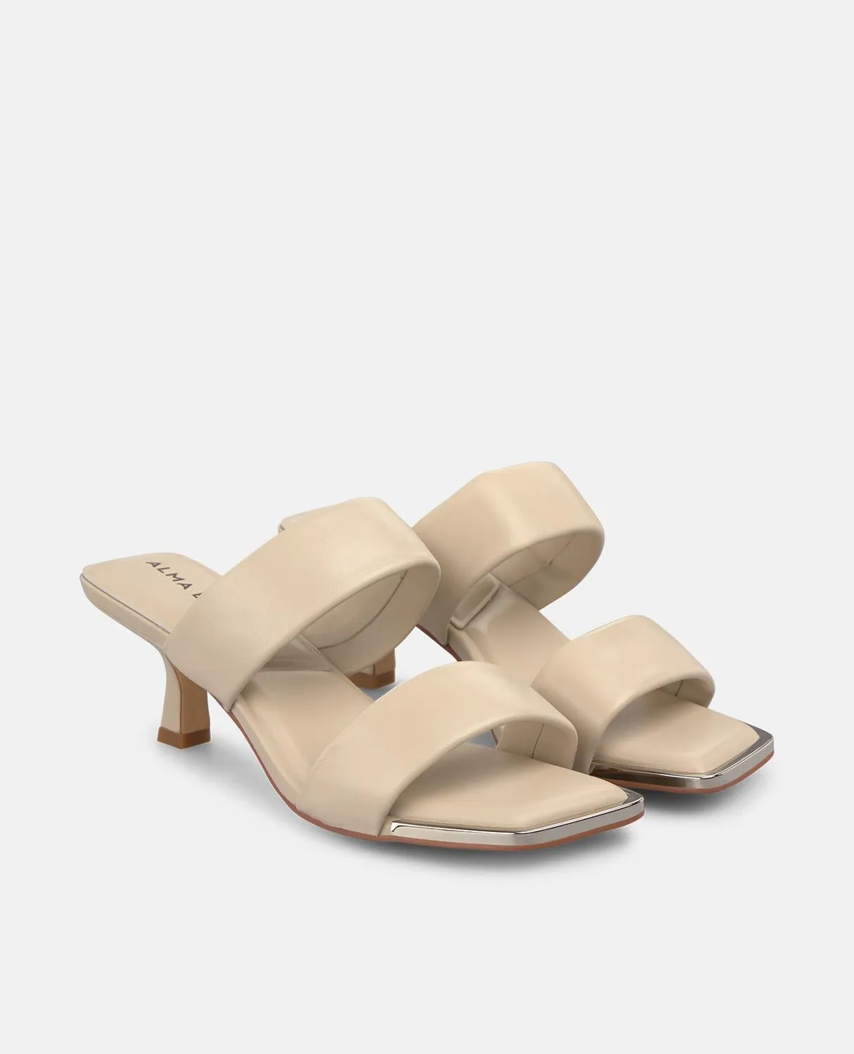 Alma en Pena V263282 sandales napa blanc talon 6,5 cm