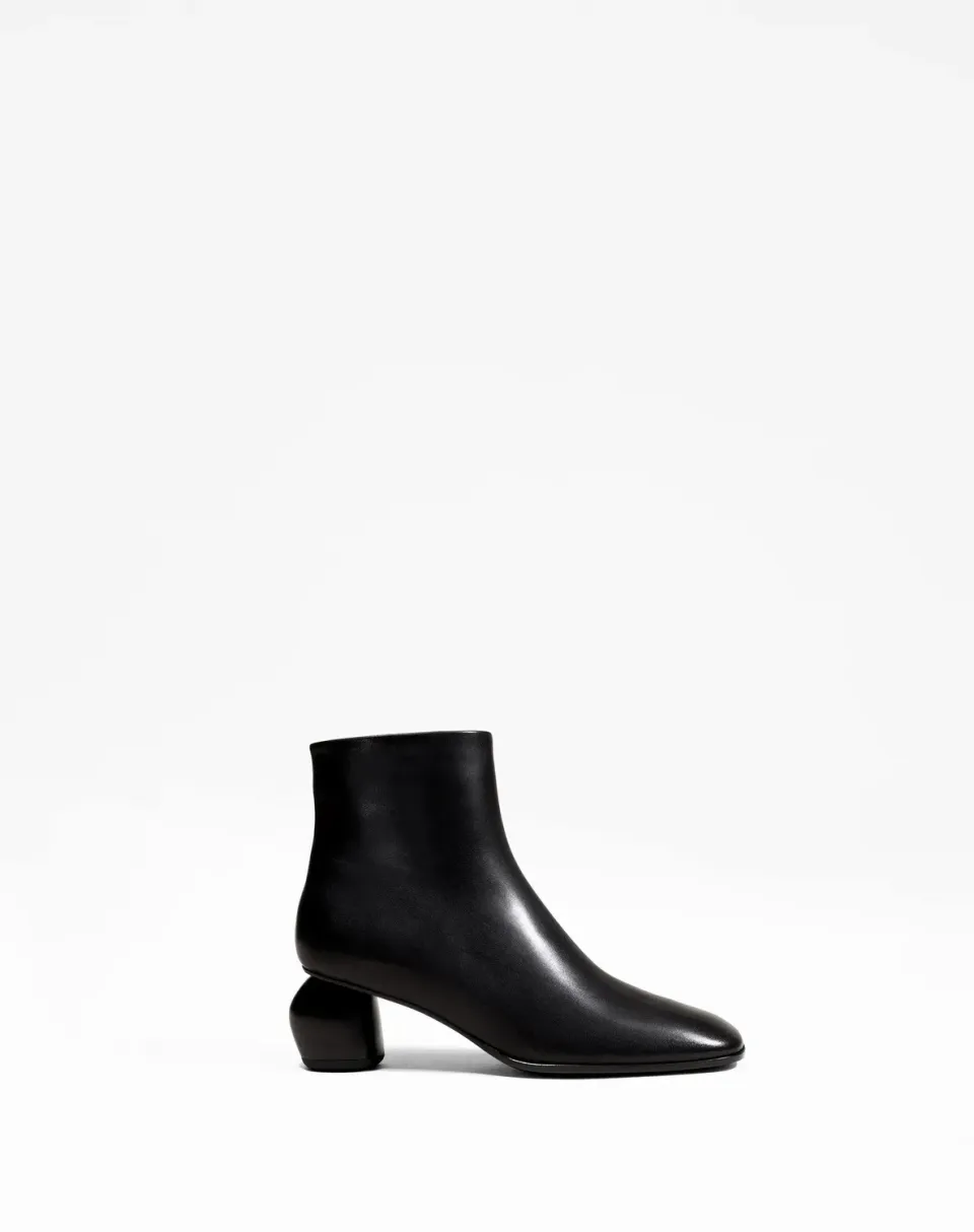 Mi/Mai Tadao Black bottines noir talon 5 cm