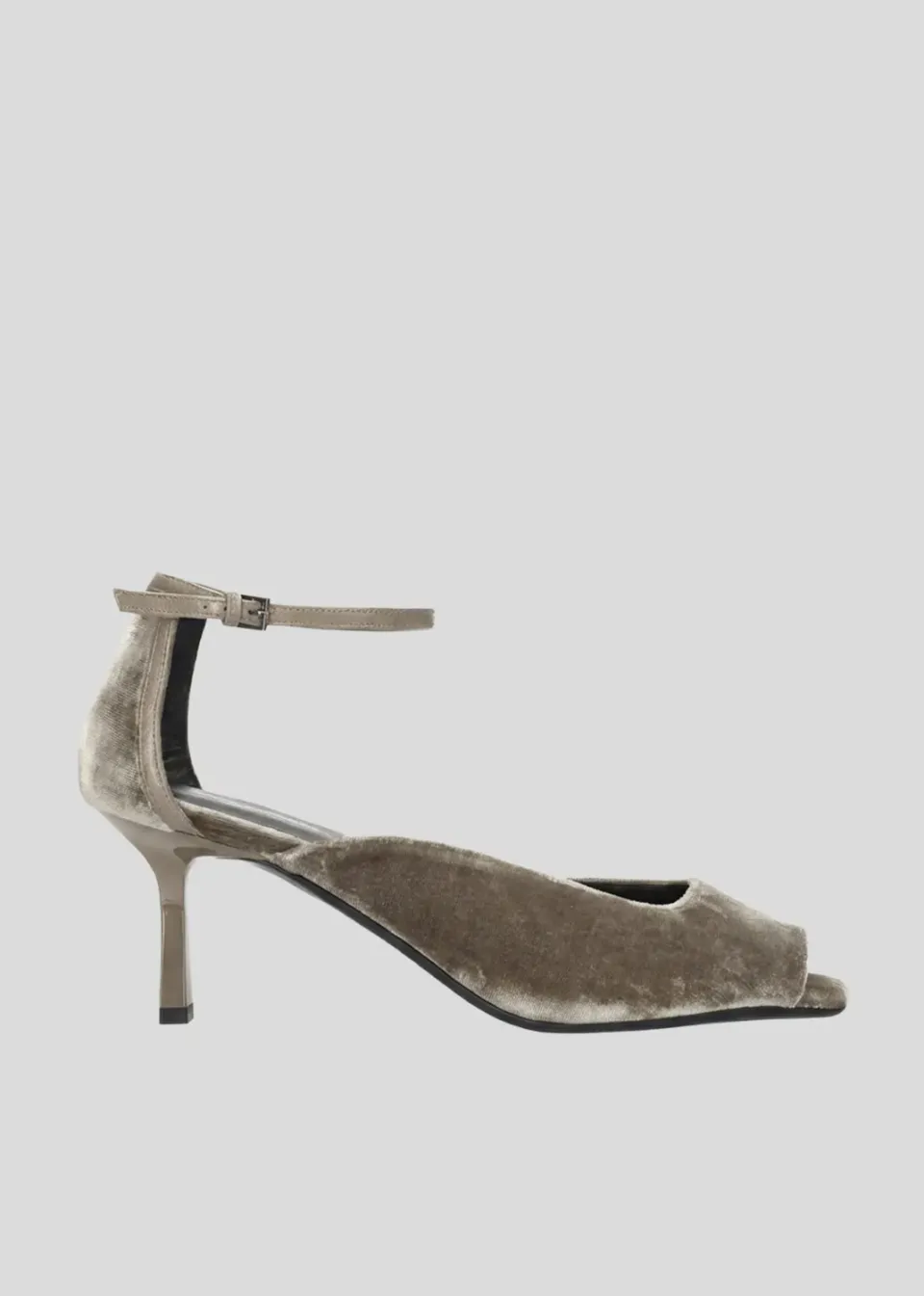 Lola Cruz Qelina 70 sandales à talon truffe cuir