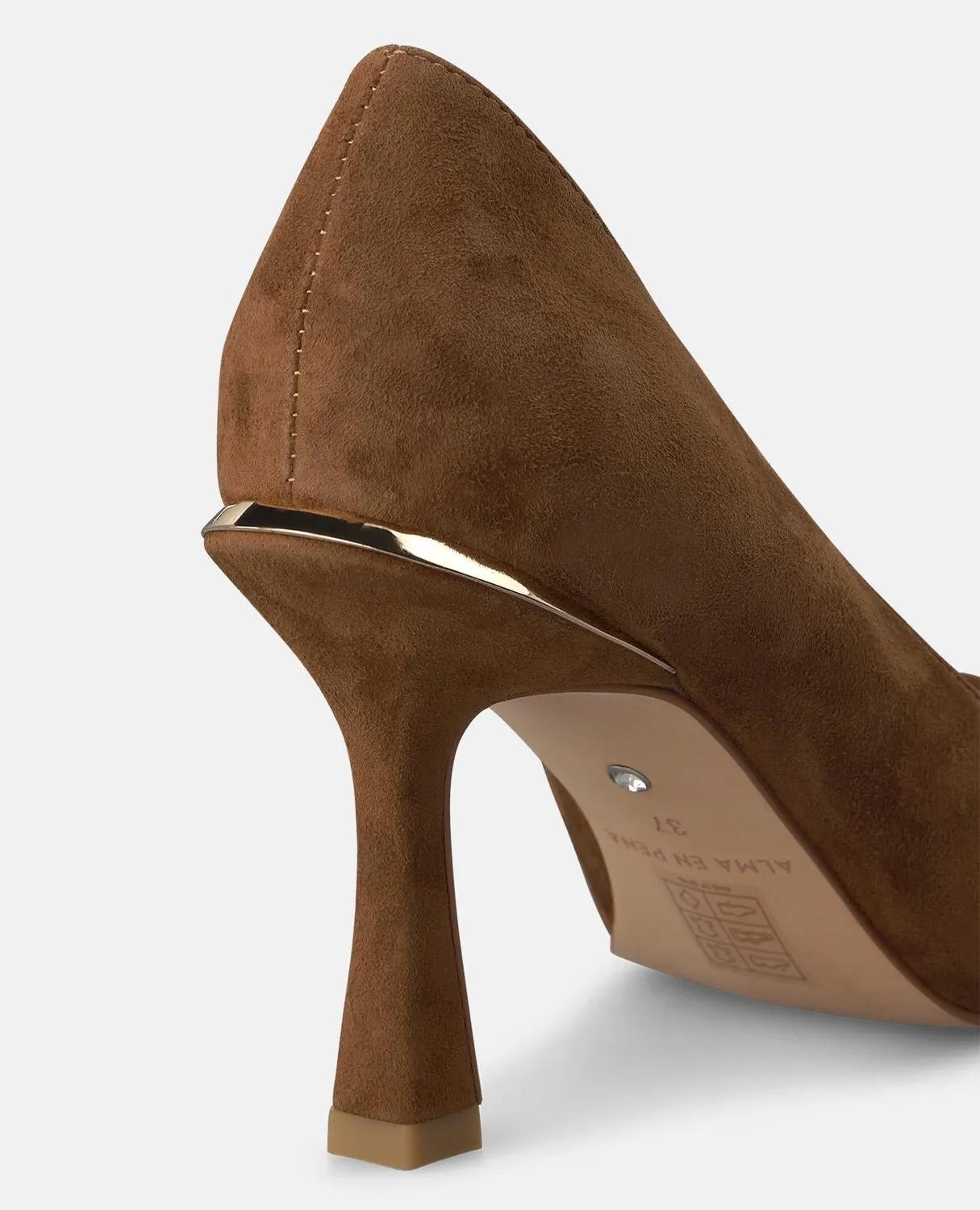 Alma en Pena I260240C escarpins camel cuir 8 cm