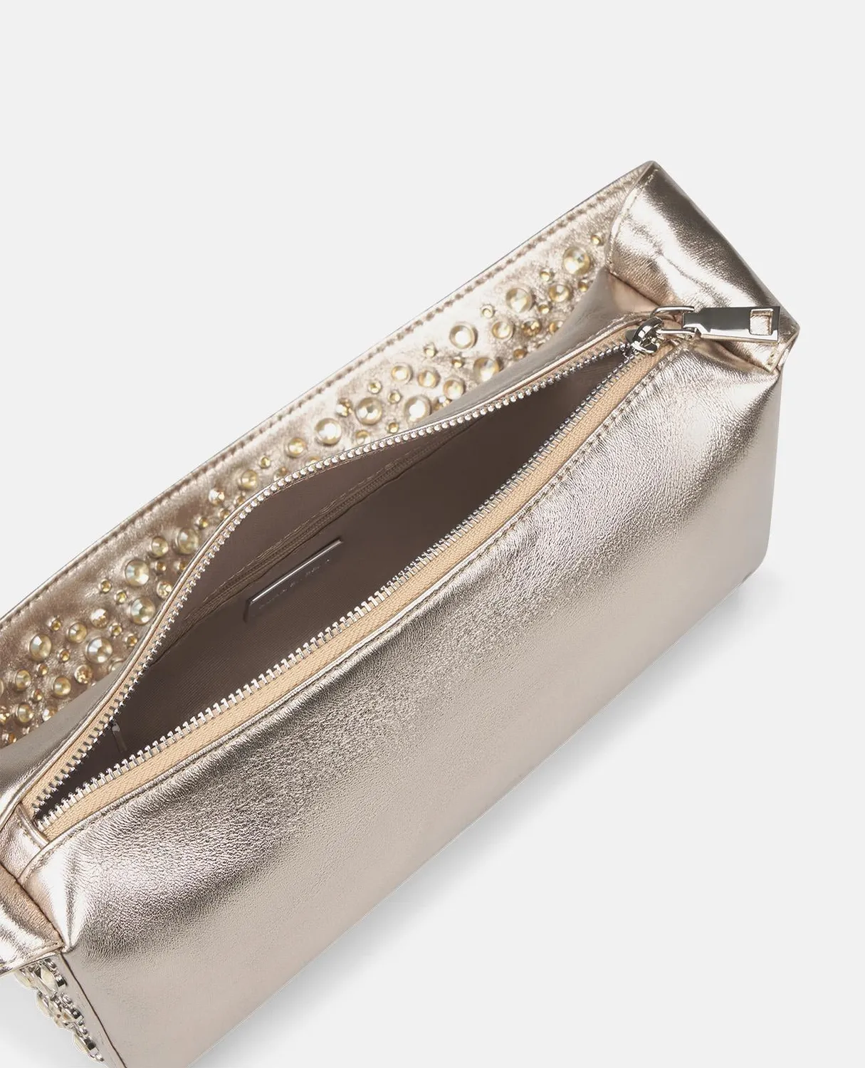 Alma en Pena V25BG5003 sac main cuir clouté bronze