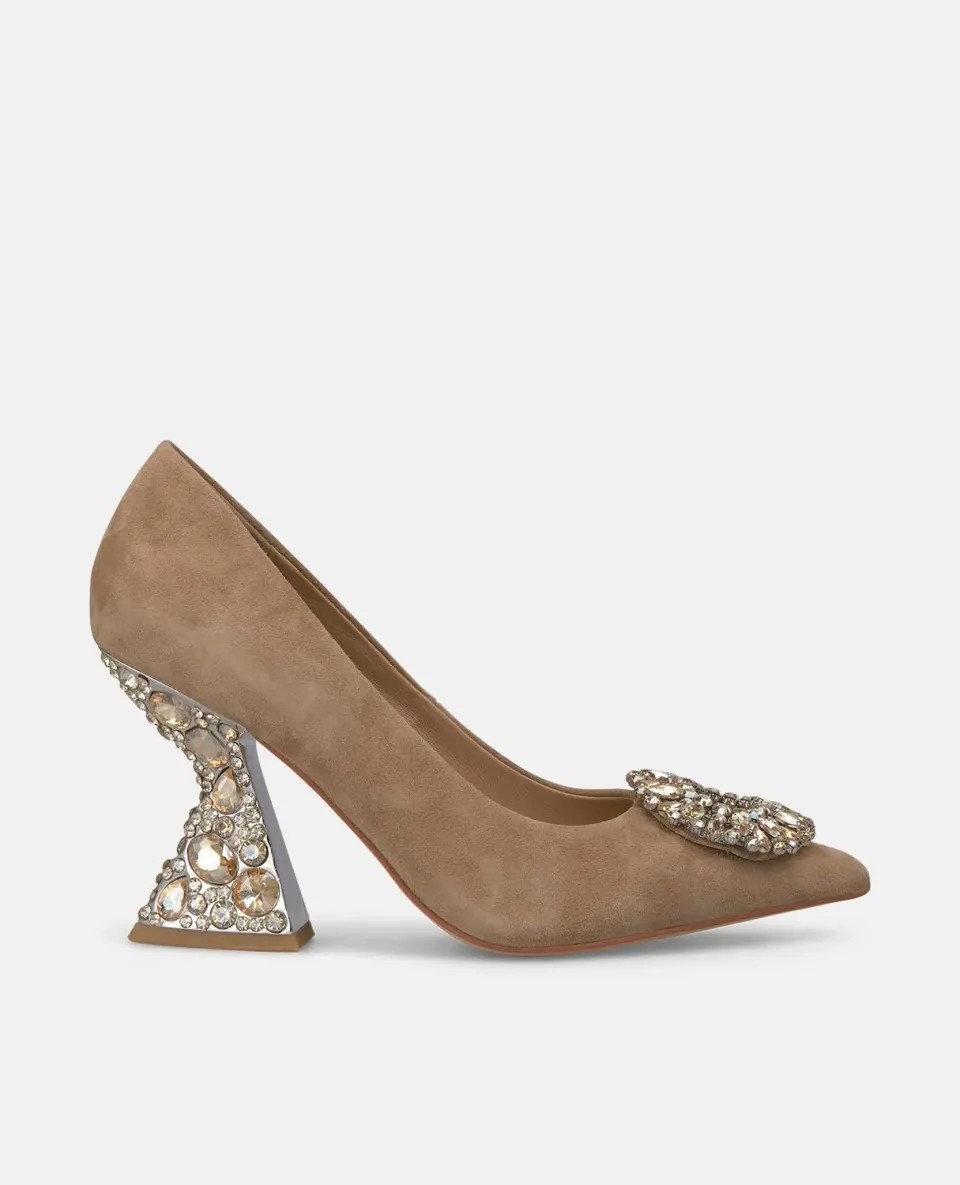 Alma en Pena I250422 escarpins camel talon 8 cm