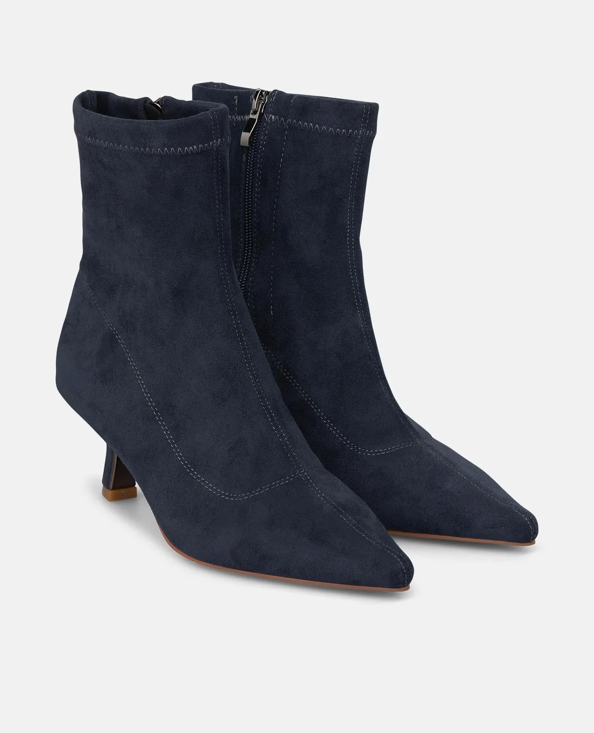 Alma en Pena I260393 bottines bleues zip talon 5,5 cm