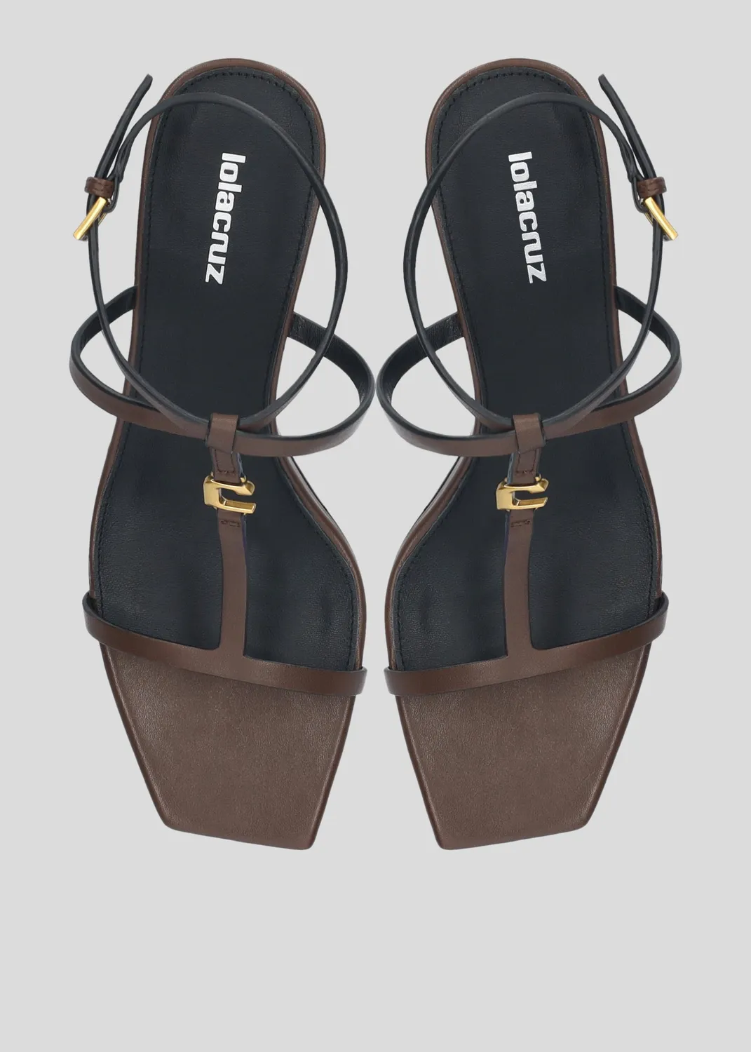 Lola Cruz Capri Sandal 75 Sandales marron