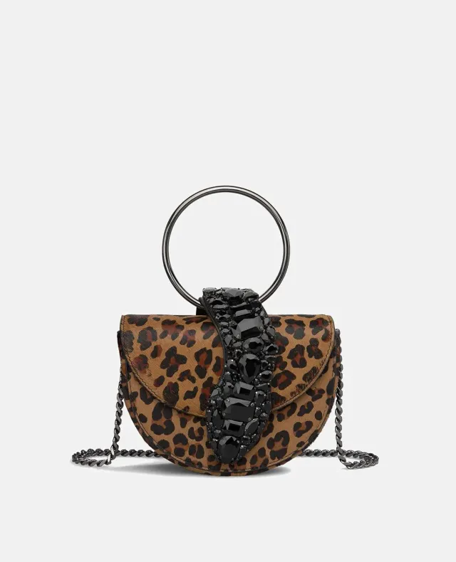 Alma en Pena BG101 sac bandoulière cuir camel lune