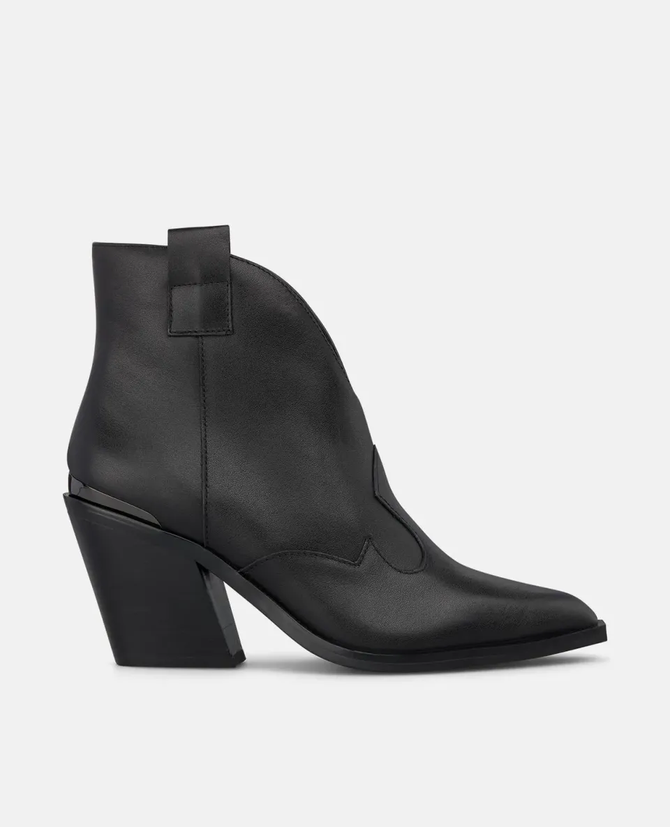 Alma en Pena I2652607C bottine talon noire napa 8 cm