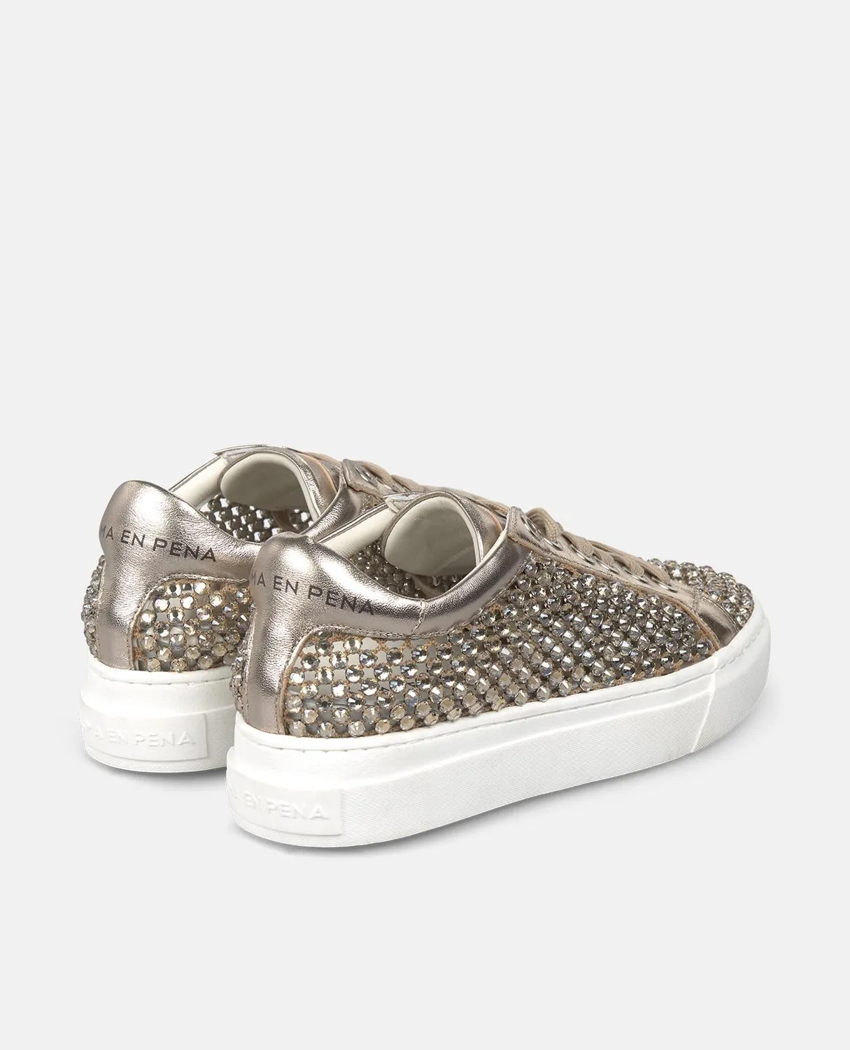 Alma en Pena V260460 baskets bronze plateforme 3,5 cm