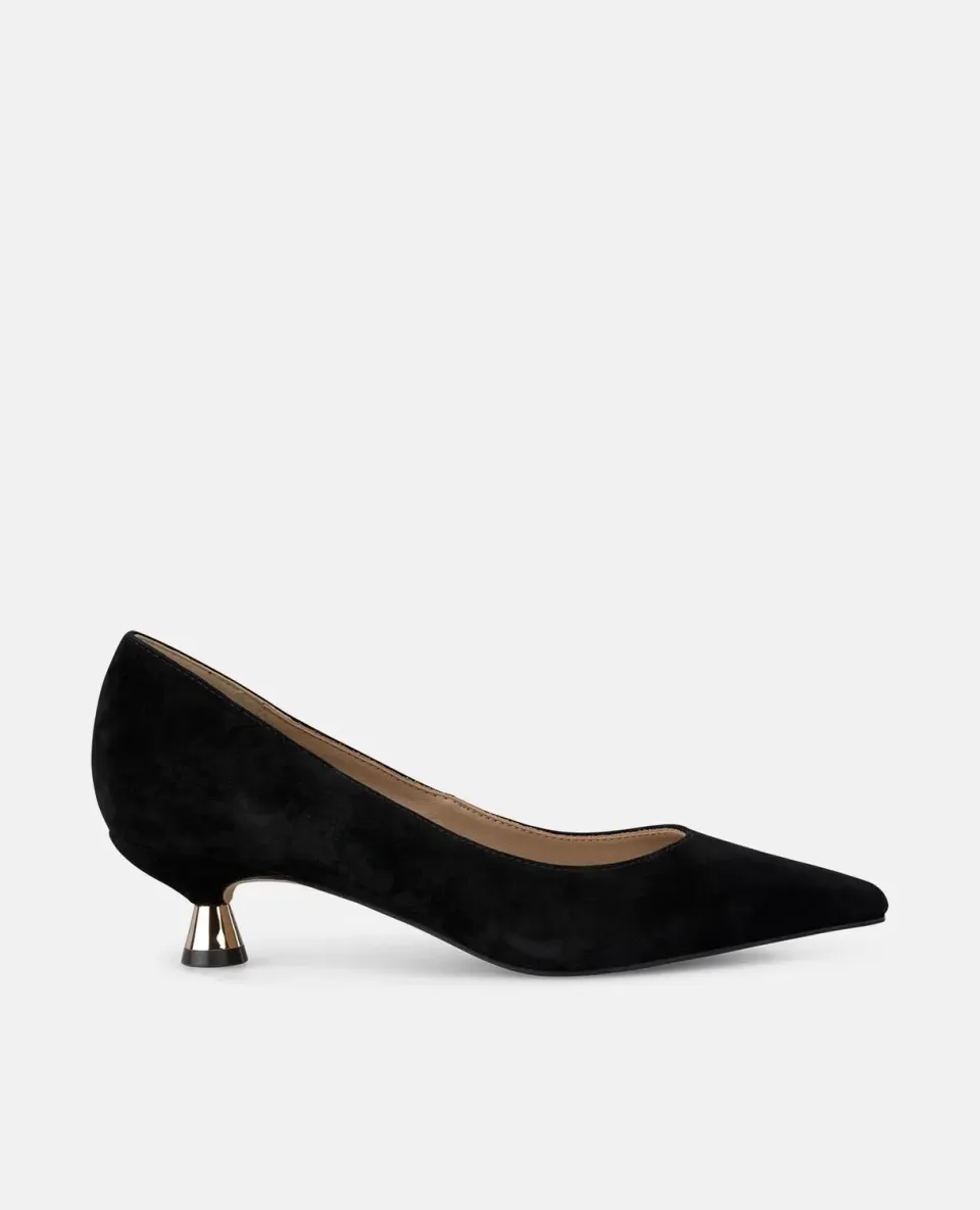 Alma en Pena I250527 escarpins noir cuir talon 4,5 cm