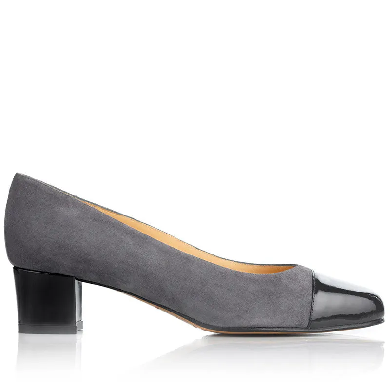 Bégum Paris Echo Plus escarpin gris talon 4 cm