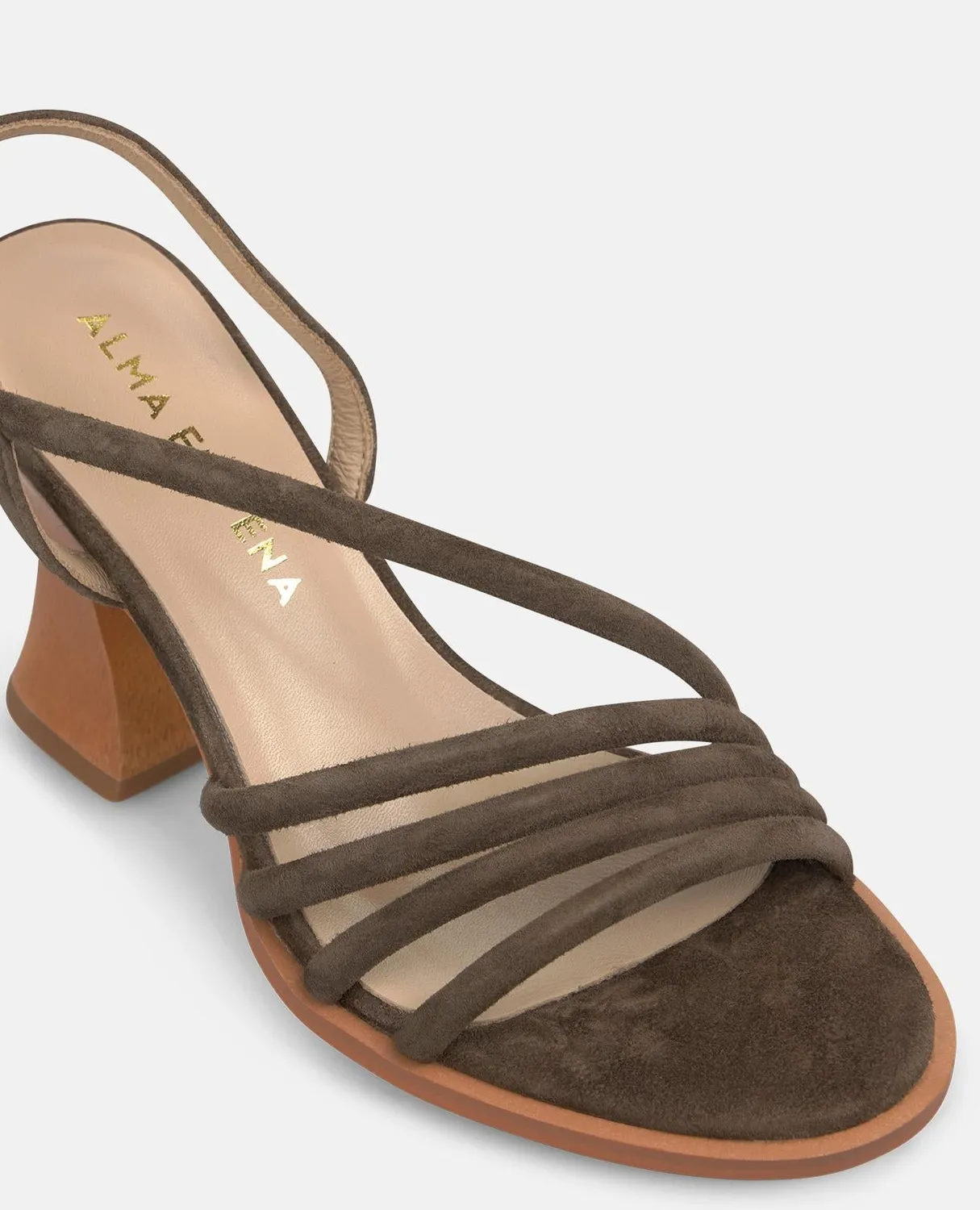 Alma en Pena V262452 sandales marron talon 10 cm