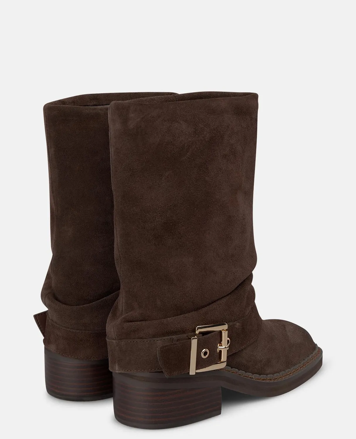 Alma en Pena I260802 bottes marron ante boucle