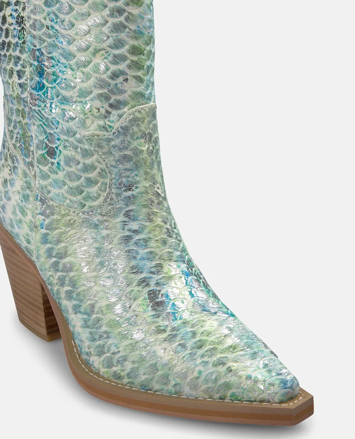 Alma en Pena V260150 bottines camperas turquoise 7cm
