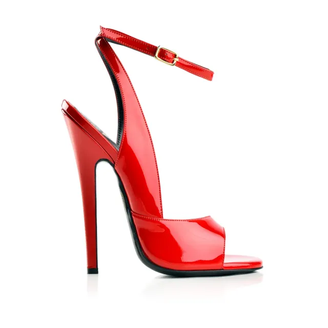 Maison Ernest Flavien 140 sandales rouge cuir vernis